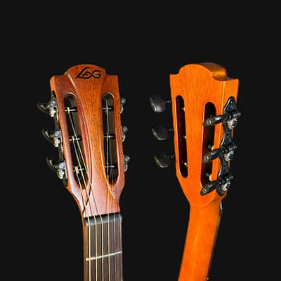 Lâg Tramontane T77PE Parlour Size Electro-Acoustic Guitar in Satin image 7