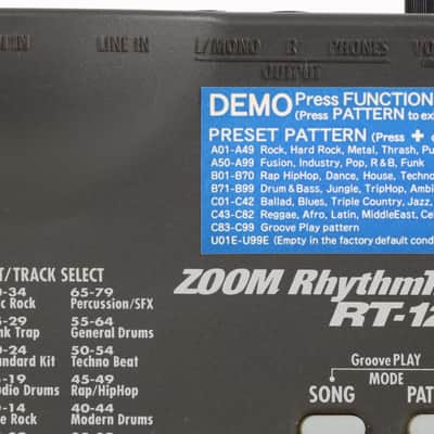 Zoom RT-123 RhythmTrak Drum Machine New battey holder was installed on Board image 5