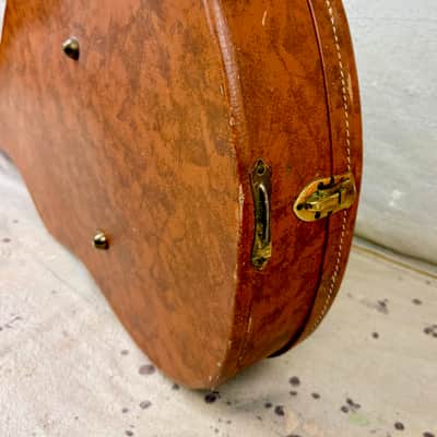 1958-1959 Gibson Logo Brown-Pink Guitar Case ES-335, 345, 355 Vintage 1950's image 15