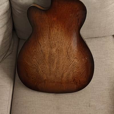 Godin 5th Ave TL Thinline w/ Lollar Gold Foils 2024 - Vintage Burst image 7