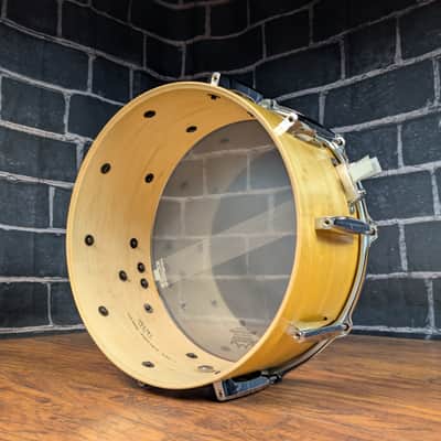 Custom Maple 6.5"x14" Snare Drum – 10‑Ply Maple Shell – Tung Oil Finish – Die‑Cast Long Lugs – Stick Saver Hoops – 10‑Lug Precision image 2