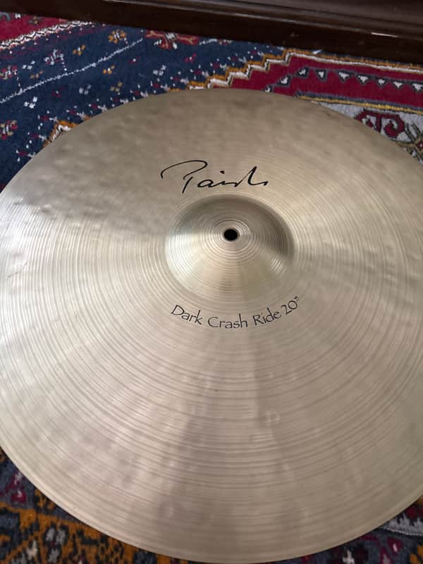 Paiste 20" Signature Dark Crash/Ride Cymbal 1989 - 1999 - Traditional image 1