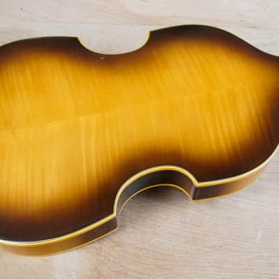 Hofner 500/1 ’61 Cavern Bass 2000 Sunburst Made in Germany Paul McCartney Style Reissue w/ Hard Case image 8