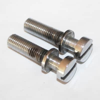 Vintage 1960's Gibson Long Tailpiece Studs 1.5" Chrome Les Paul ES SG 1965 1966 1967 image 4