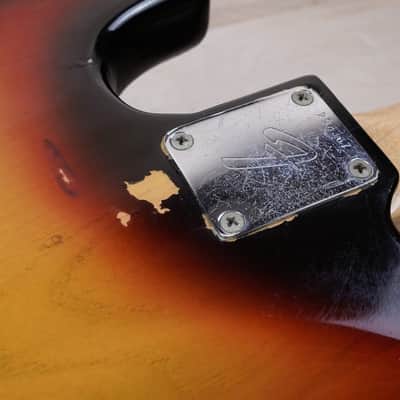 Fender Jazz Bass 1970 Sunburst USA Vintage w/ OHSC image 16