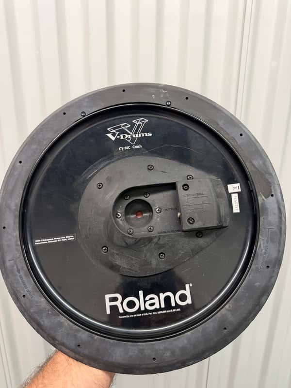 Roland CY-14C V-Cymbal 14" Crash Pad 2010s - Black image 1