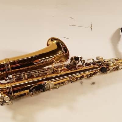 Reynolds Alto Saxophone, USA, Lacquered Brass, very good condition image 11