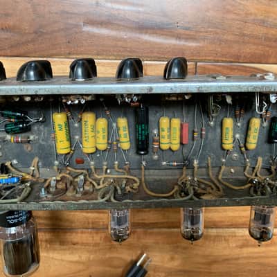 1958 Fender High Power Tweed Twin 5F8-A image 20