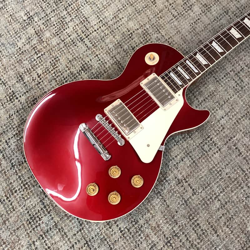 Gibson Les Paul Standard '50s Plain Top 2023 - Present in Sparkling Burgundy image 1