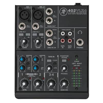 Mackie 402VLZ4 4-Channel Ultra-Compact Analogue Studio Mixer image 2