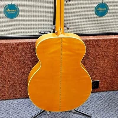 2022 Epiphone Inspired by Gibson J-200 Acoustic-Electric Guitar w/Case! Antique Natural! VERY NICE!!! image 5