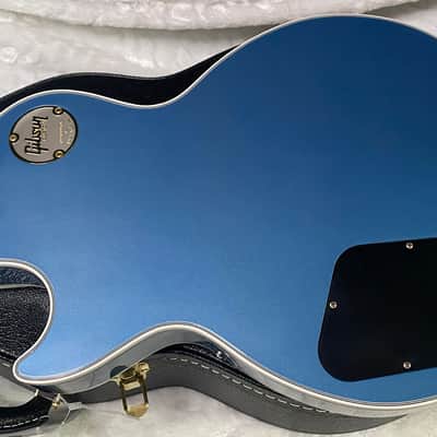 NEW! Gibson Les Paul Custom - Pelham Blue VOS - Dealer Select - Ebony Board - Authorized Dealer - Only 9.65 lbs - G07384 image 11
