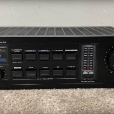Kenwood KA-94 Stereo Analog Amplifier Black Great Condition image 4
