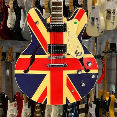 EPIPHONE NOEL GALLAGHER UNION JACK SUPERNOVA electric guitars for