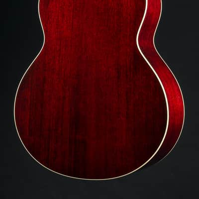 Bourgeois SJ Oval Hole Mahogany and Aged Tone Adirondack Spruce Black Top Custom NEW image 17