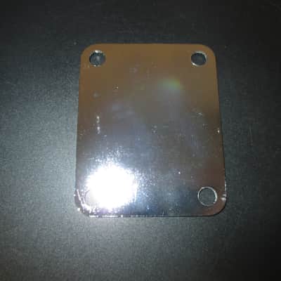 Fender New'Old Stock' 4-Bolt Neck Plate 2000s - Chrome,Corona,California image 3