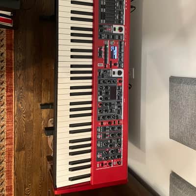Nord Stage 3 HP76 Hammer Action Portable 76-Key Digital Piano 2017 - Present - Red
