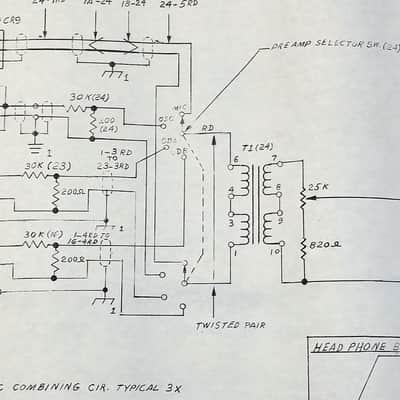 1969 API Microphone Preamplifier with 2520 Discrete Op-Amp – Original RCA Console Module #14 image 17