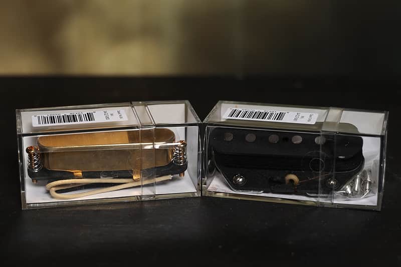 Suhr Classic T Tele Fender Telecaster Bridge & Neck Pickup Set GOLD image 1