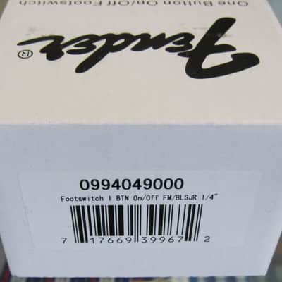 Fender 1-button Footswitch Blues Junior Amp 0994049000 image 3