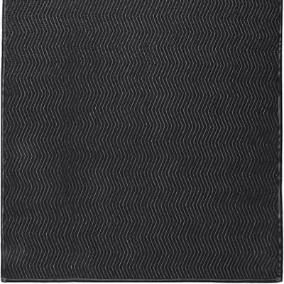 Large Sound Dampening Blanket, 72" x 48" Sound Absorbing Panel with Grommets for Wall Hanging, Noise Reduce Curtains for Recording Studio Use and Basements, 72" x 48", Black image 1