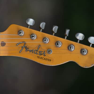 Fender Custom Shop Masterbuilt Austin Macnutt '52 Telecaster - Heavy Relic - Black image 2