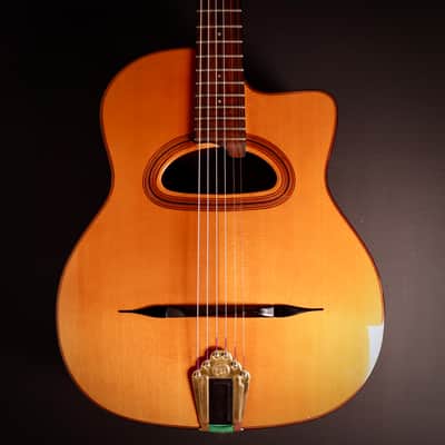 2017 Holo Tradition D-hole Selmer-Macaferri Style Manouche Guitar "Staro" image 2