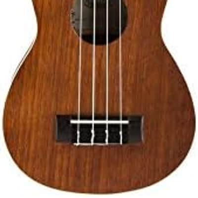 Kala KA-S Satin Mahogany Soprano Ukulele w/ Hard Case image 2
