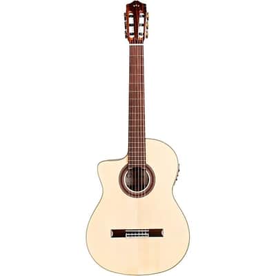 Cordoba GK Studio Negra Left-Handed Flamenco Acoustic-Electric Guitar image 15