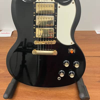 Epiphone G-400 Les Paul (SG) Custom 1999 - 2012 - Ebony image 2
