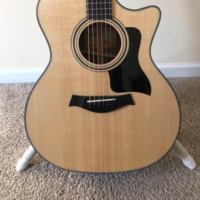 Taylor 314ce Acoustic-electric Guitar  2023 - Natural Sapele image 2