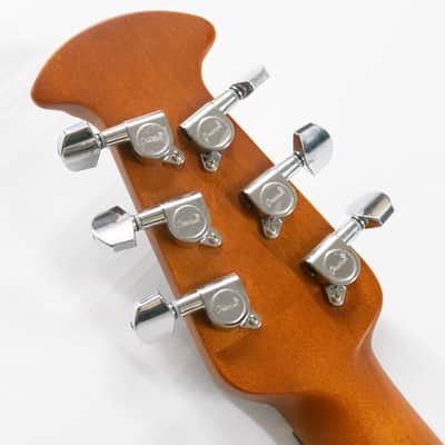 Ovation Celebrity Elite CE44-RRB Mid-depth Acoustic-electric Guitar - Reverse Red Burst image 11