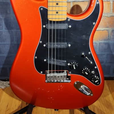 Fender 2001 American Standard Stratocaster Chrome Red w/ OHSC & Bartolini Loaded Pickguard image 8