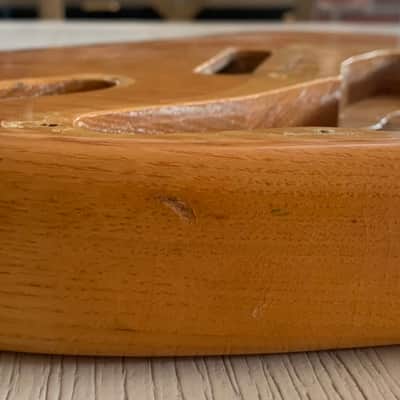 Vintage 1973 Fender Stratocaster Guitar Body, Original, No Mods, 1970s USA Strat image 6