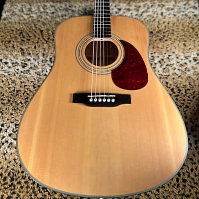 Cort earth 1200 tree of life acoustic guitar with hardshell case