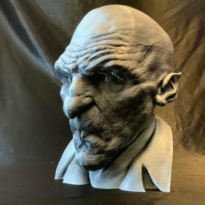 Nosferatu Headphone Stand! Horror Movie Vampire Holder Rack like Dracula/Frankenstein/Mummy/Werewolf image 2