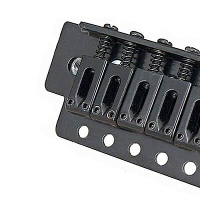 Stratocaster Style Electric Guitar Tremolo Bridge, Black image 7