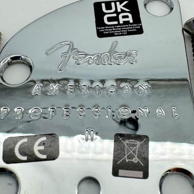 Fender American Professional II Contour Neck Plate Mint 24072 image 2
