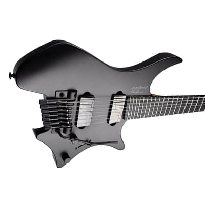 Strandberg Boden Metal NX 7 Tremolo 7-String Headless Multi-Scale Guitar - Black Granite image 5