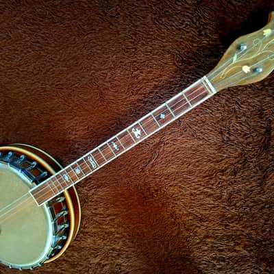 Beautiful Vintage 1970s Tenor Banjo In Great Condition Plays And Sounds Great A Beautiful Piece Of Art Made In Germany image 7