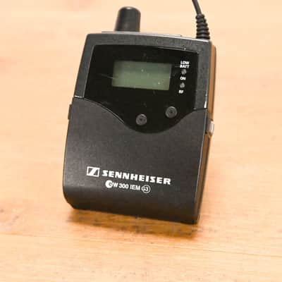 Sennheiser ew 300 IEM G3 Wireless IEM System - A1 Range NO POWER SUPPLY CG01ZVV image 11