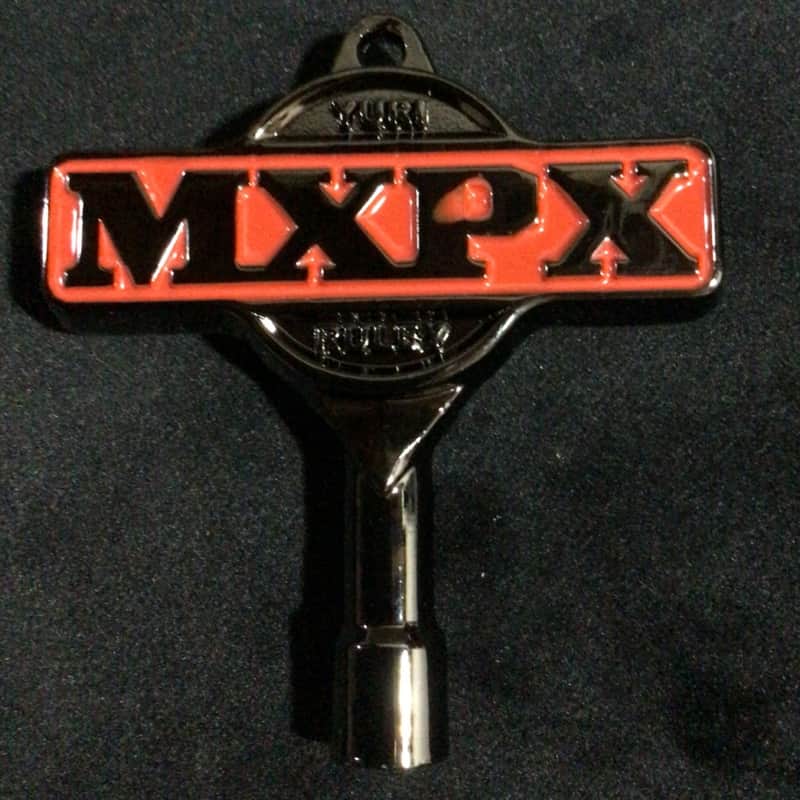 Yuri Ruley  - MXPX - Black Chrome / Red - Signature  Drum Key image 1