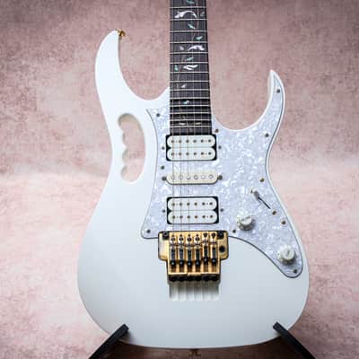 IBANEZ MIJ JEM7V-WH Steve Vai Signature "White + Rosewood" (2006) image 4
