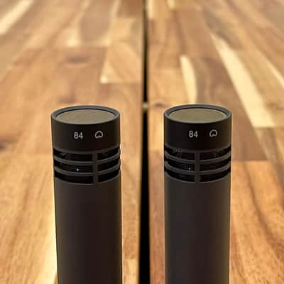 Vintage Neumann KM84 Stereo Matched Pair. KM84i. Close Serial Numbers. US Seller! image 9
