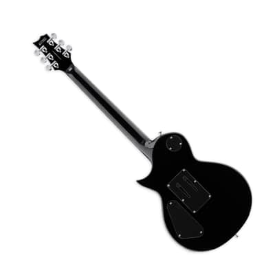 ESP LTD AS-1 FR Guitar Black Aqua Sunburst B-Stock with Case image 2