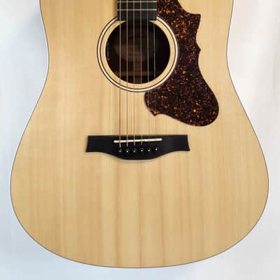 Godin Metropolis Composer Solid Mahogany Top and Back Acoustic/ Electric Guitar, LR Baggs Element W/ Bag image 2