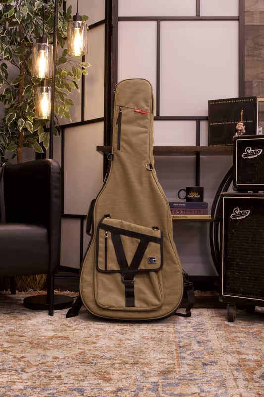 Used Gator GT-Acoustic Acoustic Guitar Gig Bag, Tan image 1