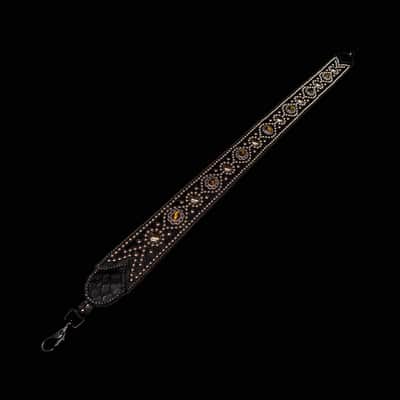 Carlino Tiger eye gig bag strap 2026 - Black image 8