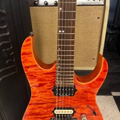 Ibanez RG920QMZ-LI Premium 2011 - 2014 - Liquid Inferno image 8