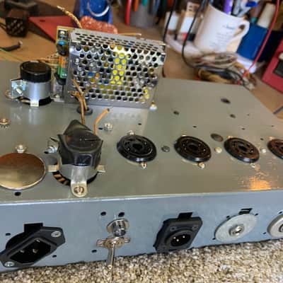 Super Hotroded Gates Dynamote Microphone Preamp with 48V+,rack ears, DI input, Internal PSU and more - Mic Pre image 15